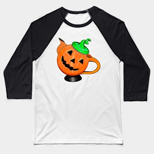 Halloween Tea Party Baseball T-Shirt